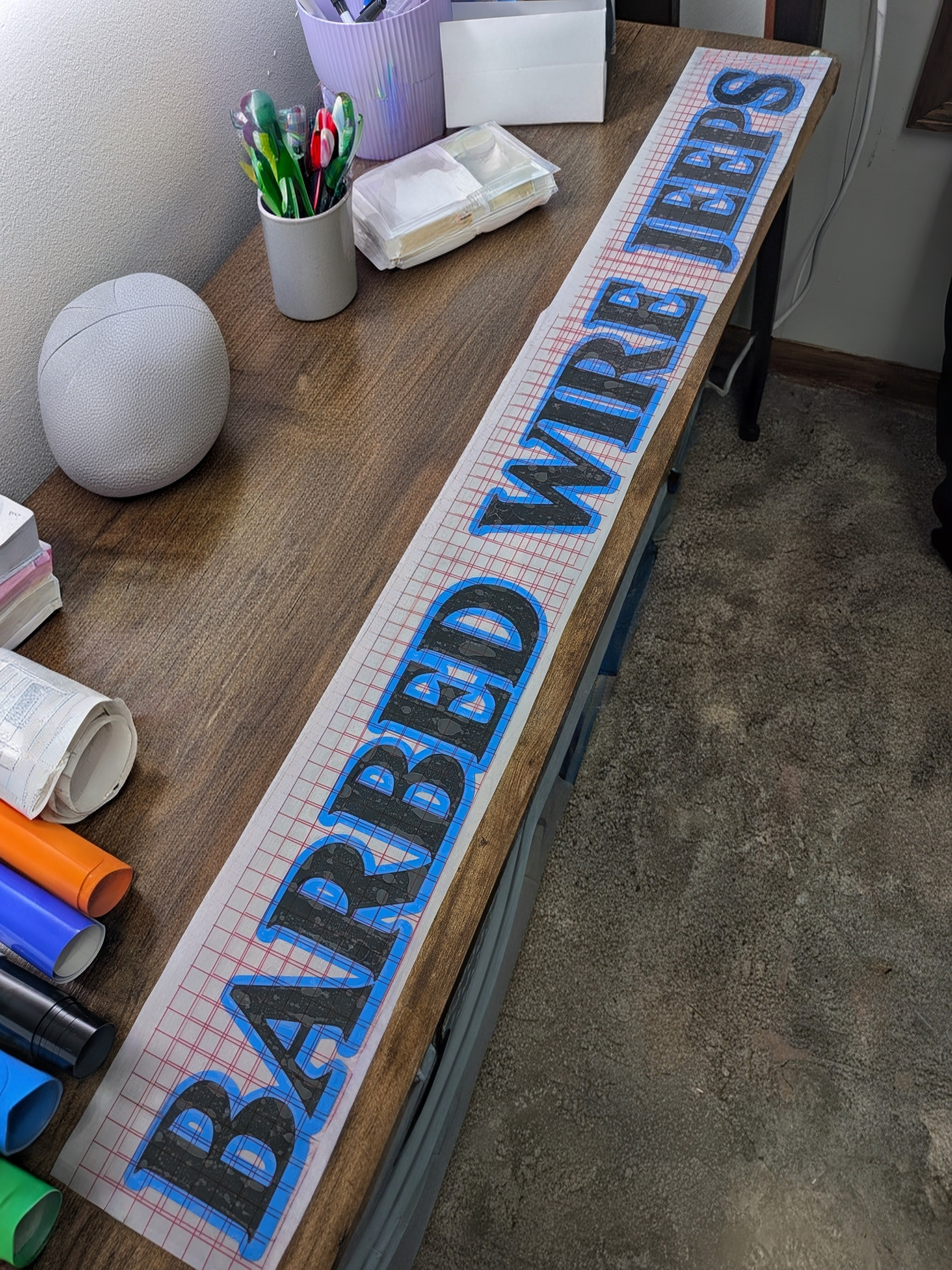 Windshield Banner - Dual Color