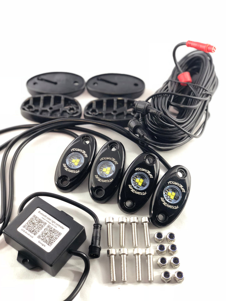 RGB Multi Color Rock Lights [High Intensity]